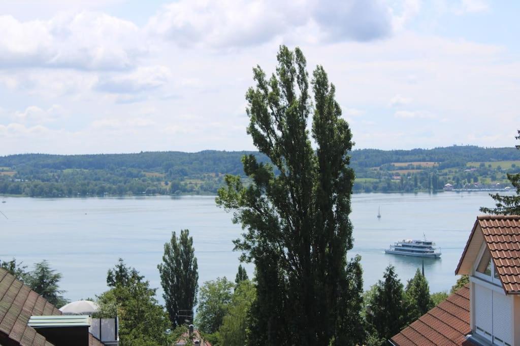 Erholung Mit Seesicht, Terrasse Und Garten Uberlingen Exteriör bild