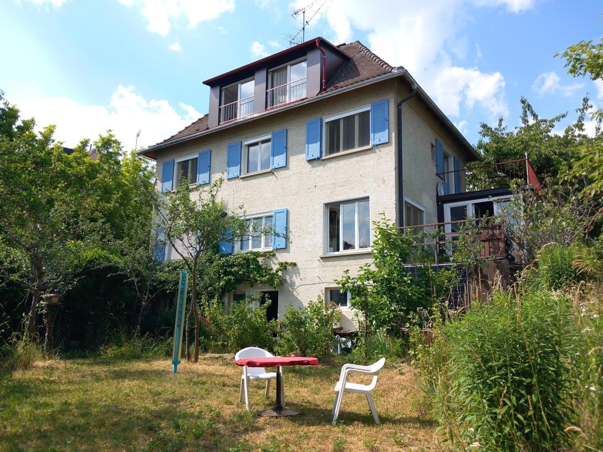 Erholung Mit Seesicht, Terrasse Und Garten Uberlingen Exteriör bild